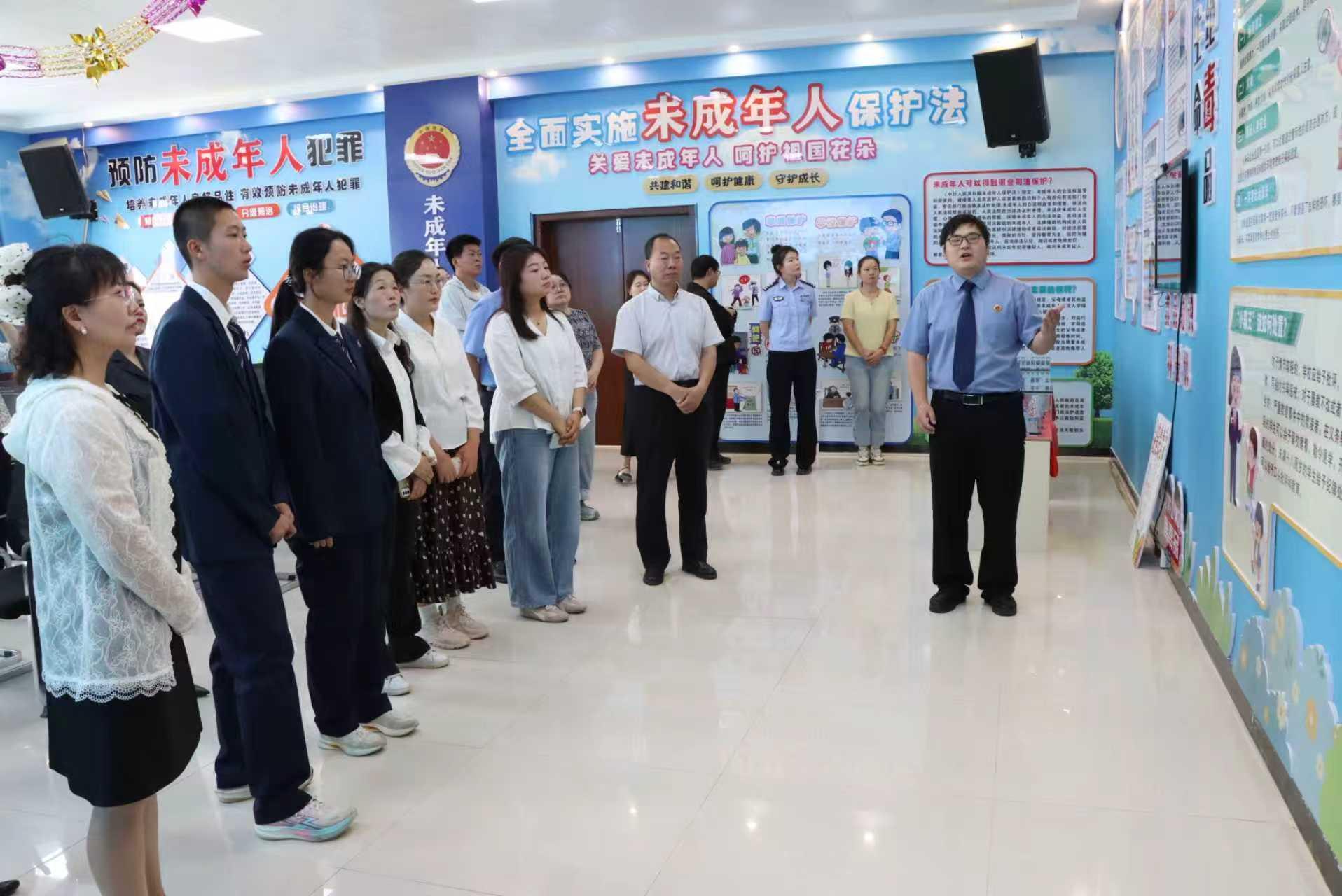 新疆兵團第二師鐵門關(guān)市檢察院：“渠犁春曉”守護“少年的你”