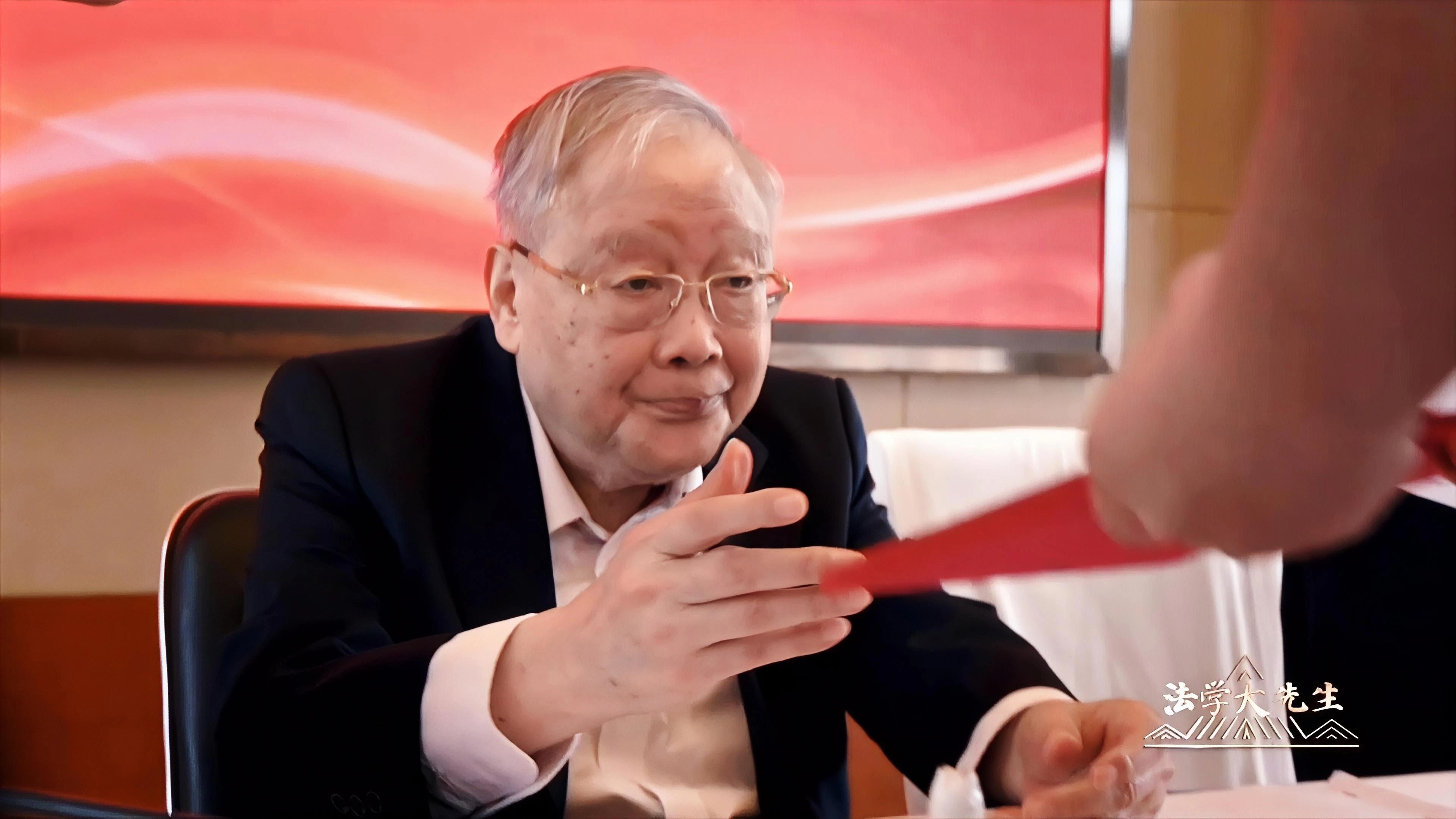 陳光中：拿出畢生積蓄培育青年學子